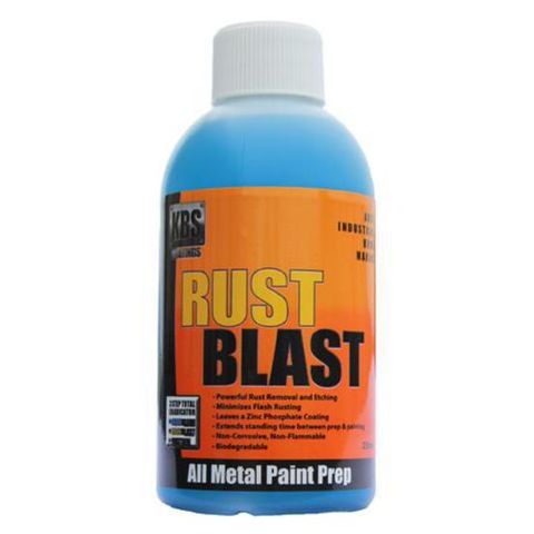 Rust Remover Gallon with Spray Bottle and Sprayer - RustBlast - Metal Prep  Primer - Metal Etch