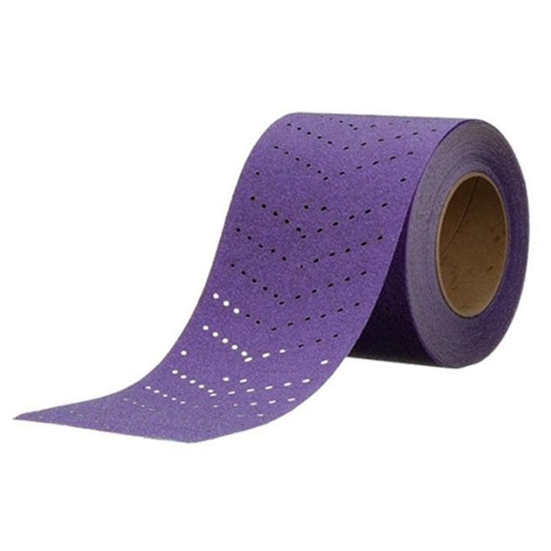 3M CUBITRON PURPLE ABRASIVE SHEETS 115MM - ROLL CLEARANCE SPECIAL