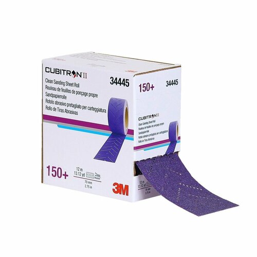 3M CUBITRON PURPLE ABRASIVE SHEETS 70MM - ROLL