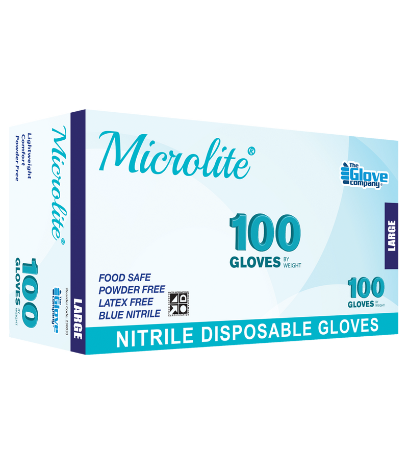 TGC Microlite® Nitrile Disposable Gloves