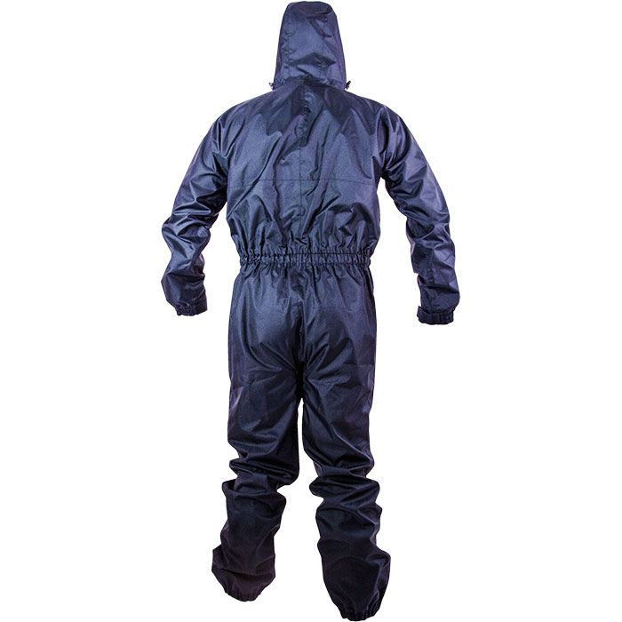 Blue Spray Painting overalls